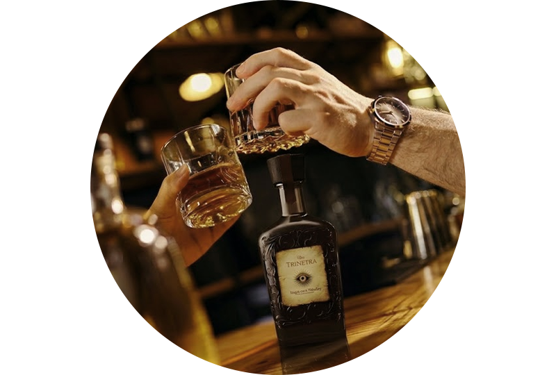 Trinetra Single Malt crafted with exceptional quality ingredients